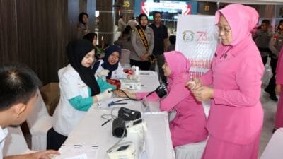 Polri Layani Kesehatan Gratis 145 Ribu Orang