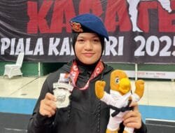 Polwan Polda Aceh Raih Juara II Karate Piala Kapolri