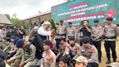 Tim Ekspedisi Gunung Leuser Terus Bergerak Menuju Titik Tertinggi