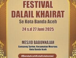 Gampong Surien Tuan Rumah Festival Dalail Khairat se- Kota Banda Aceh