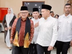 Wagub dan Ketua TP PKK Aceh Sambut Kedatangan Menteri Pendidikan