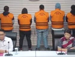 KPK Tetapkan Lima Tersangka Terkait OTT di Sumatera
