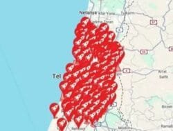 Rudal Iran Bikin Langit Israel Gelap, Warga Panik Ketakutan