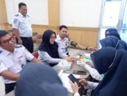 Pegawai Dishub Banda Aceh Diperiksa Kadar Asam Urat, Gula Darah dan Kolesterol