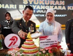 Kasdam IM Hadiri Syukuran HUT Bhayangkara ke-79 di Mapolda Aceh