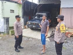 Polsek Permata Patroli Dialogis, Warga Diberi Imbauan Cegah Bencana dan Jaga Kamtibmas
