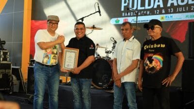 Kapolda Aceh Resmi Tutup Festival Band Hari Bhayangkara ke-79