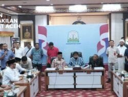 Pimpinan DPRA Bersama Gubernur Aceh dan Forbes DPR/DPD RI Bahas Sengketa Empat Pulau dan Revisi UUPA