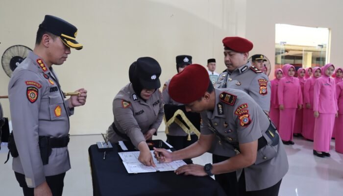 AKP Donna Briadi Resmi Jabat Kasatreskrim Polresta Banda Aceh