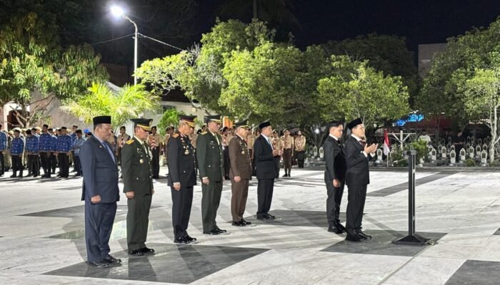 Wakapolda Aceh Ikuti Apel Kehormatan dan Renungan Suci di TMP