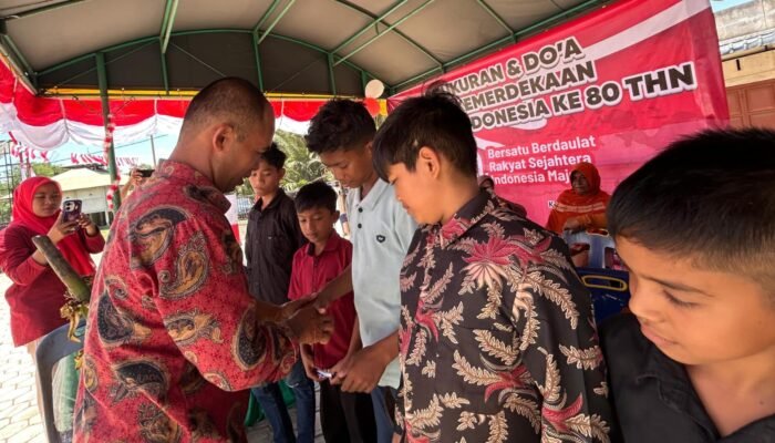 Eks Kombatan GAM Aceh Rayeuk Gelar Syukuran dan Doa Bersama Peringati 80 Tahun Kemerdekaan Indonesia 