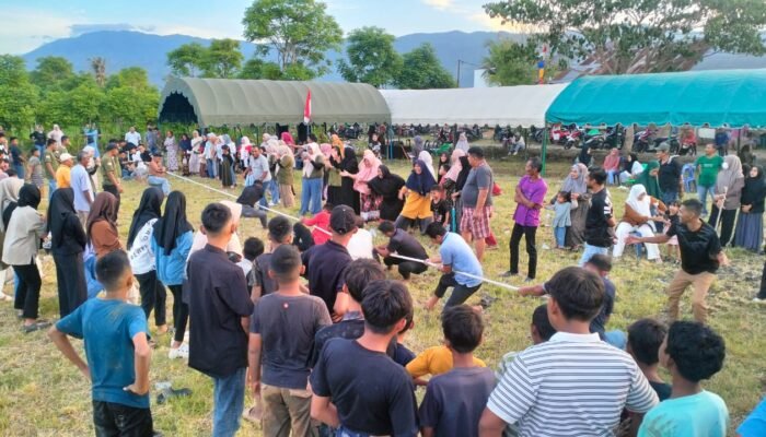 Peringati HUT RI Ke-80, Gampong Lheu Blang Adakan Aneka Lomba