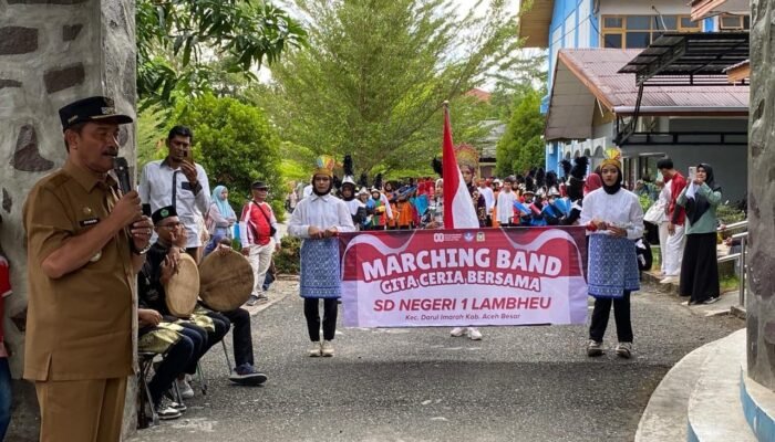 Wakil Bupati Aceh Besar Lepas Pawai Karnaval Budaya