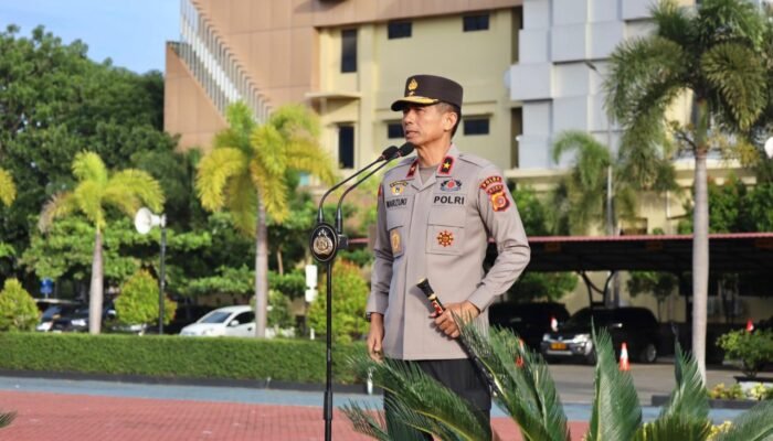 Brigjen Marzuki Ali Basyah Pimpin Apel Perdana, Minta Personel Polda Aceh Tertawa dan Berteriak