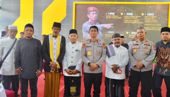 Kapolda Aceh Silaturahmi dengan Masyarakat Lingkungan Mapolda