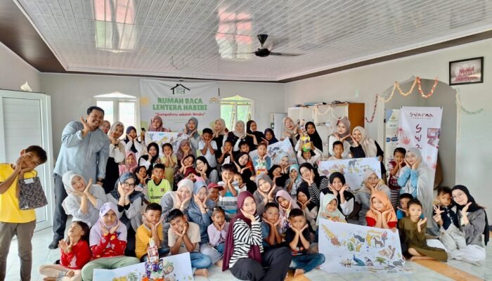 Meriah dan Edukatif, Anak-anak Lamteh Jelajah Kekayaan Alam Nusantara Bersama Relawan Swarna Community