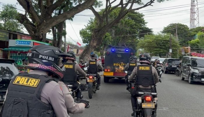 Polda Aceh Gelar Patroli Besar-besaran Pastikan Situasi Aman dan Kondusif