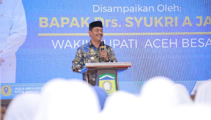 Wakil Bupati Aceh Besar Hadiri Pengukuhan PD BKMT Aceh Besar Periode 2024-2029