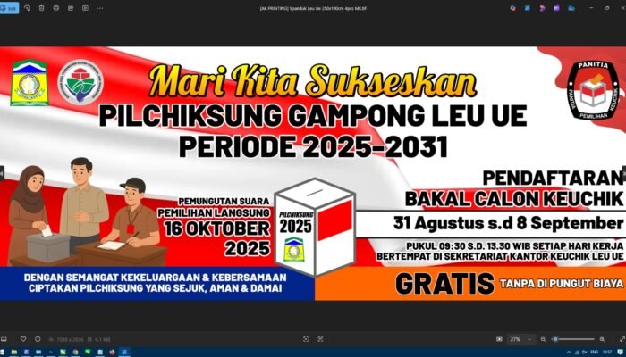 Tiga Kontestan Bertarung Pada Pilciksung Gampong Leu-Ue