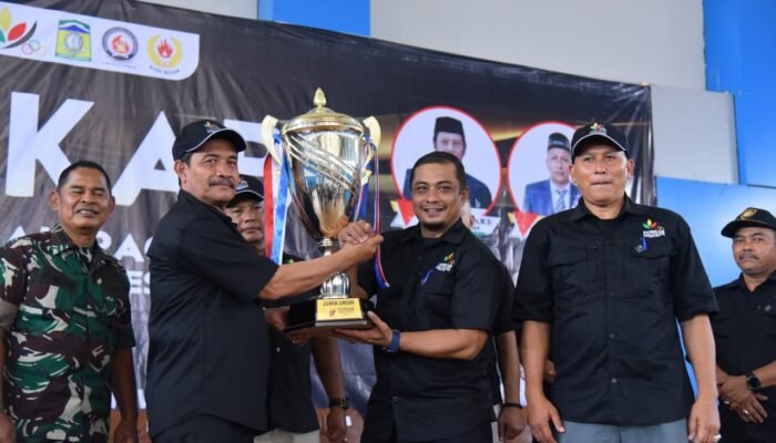 Wakil Bupati Aceh Besar Tutup PORKAB 2025, Kontingen Darul Imarah Raih Juara Umum