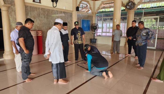 Pengukuran Arah Kiblat Gratis, Kemenag Aceh Besar Imbau Masjid dan Meunasah Ajukan Permohonan