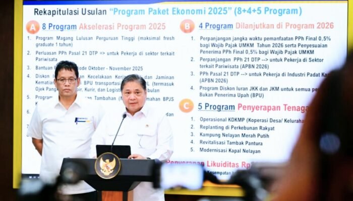 Pemerintah Genjot Penyerapan Tenaga Kerja, Target Lebih Dua Juta Lapangan Kerja Baru