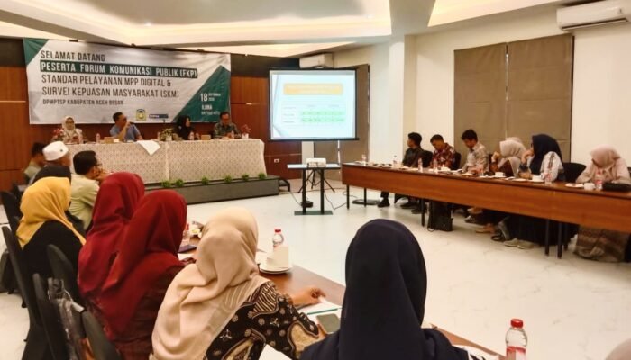 MPP Aceh Besar Mulai Terima Layanan Digital