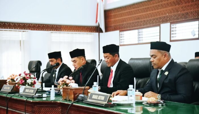 Fraksi DPRK Aceh Besar Sampaikan Pandangan Umum APBK-P 2025