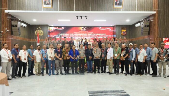 Kapolda Aceh Ajak Awak Media dan Influencer Bangun Narasi Positif Demi Kamtibmas yang Kondusif