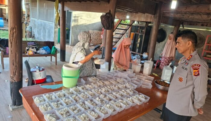 Kapolda Aceh Tinjau Program PMT untuk Ibu Hamil dan Lansia di Gampong Tibang