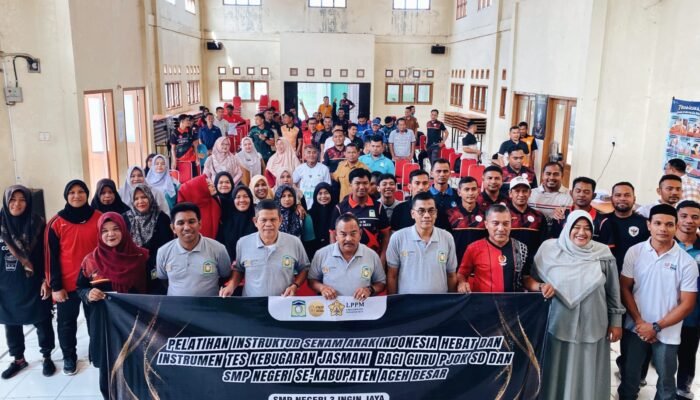 Pemkab Aceh Besar Dorong Guru PJOK Wujudkan Generasi Sehat dan Bugar