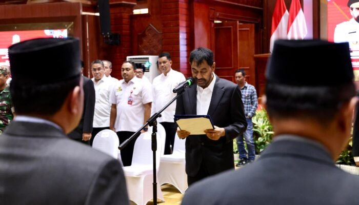 Mualem Lantik Tiga Deputi BPKS, Dorong Penguatan Tata Kelola dan Investasi di Sabang