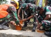 TNI dan Pemerintah Bangun Jaringan Irigasi Tersier untuk 1.120 Hektare Sawah di Aceh