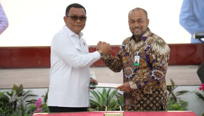 Dirut Bank Aceh Syariah dan Kajati Aceh Teken MoU Pelindungan Konsumen