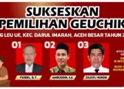 Warga Gampong Leu Ue Bersiap Menyambut Pemimpin Baru