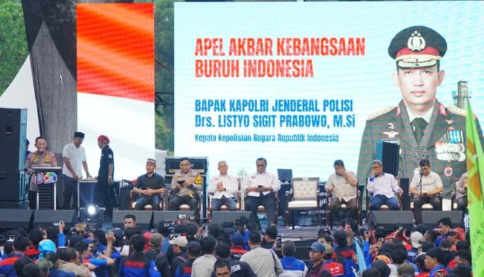 Kapolri: Buruh dan Polri Bersinergi Jaga Stabilitas Kamtibmas