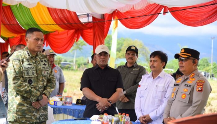 TNI dan Polri Kompak Dukung Ketahanan Pangan Nasional di Aceh Besar