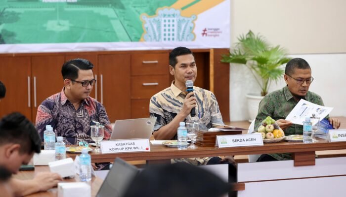 Rapat Bersama KPK, Aceh Pacu Reformasi Tata Kelola Pemerintahan