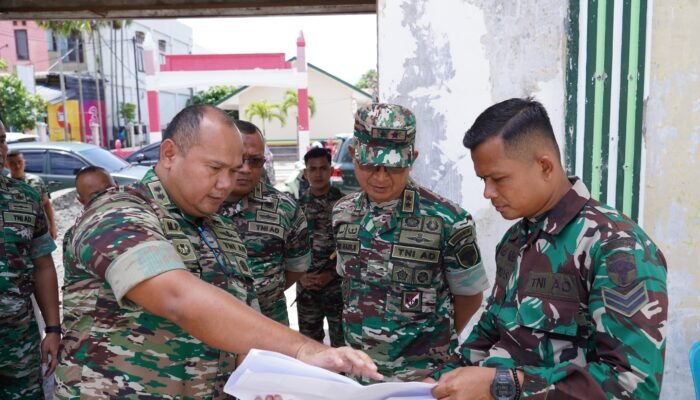 Pangdam Iskandar Muda Tinjau Pembangunan Museum Kodam IM di Banda Aceh