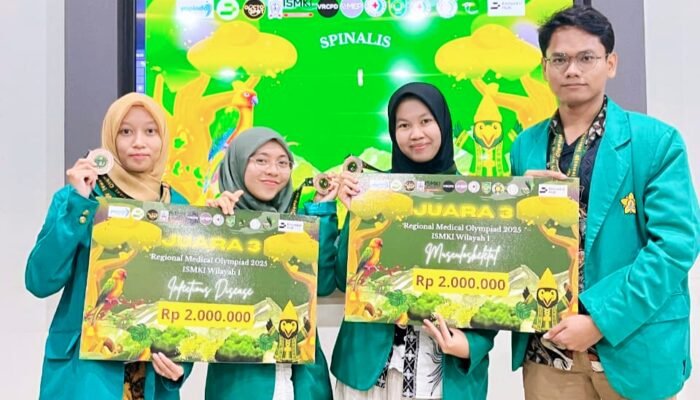 Mahasiswa FK USK Raih Dua Bronze Medal Ajang Regional Medical Olympiad ISMKI Wilayah I 2025