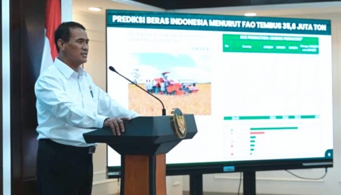 Menteri Pertanian Pastikan Indonesia Swasembada Pangan dan Tidak Impor Lagi