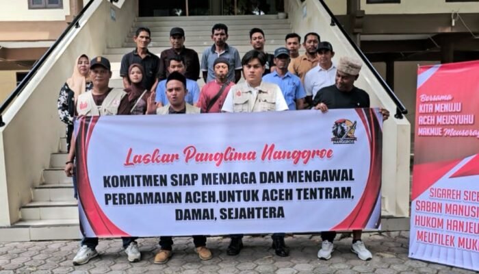 Laskar Panglima Nanggroe Serukan Persatuan Rakyat Dukung Kemajuan Aceh