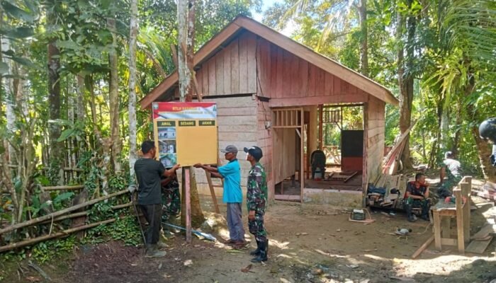 Kodam Iskandar Muda Bangun Rumah Layak Huni, Wujud Kepedulian TNI untuk Rakyat