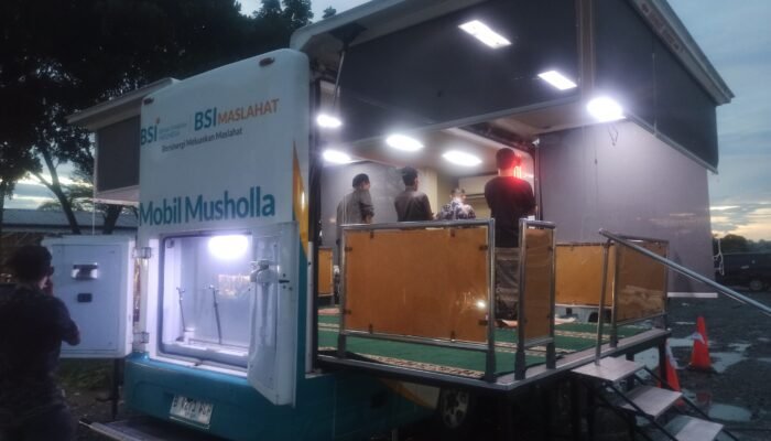 BSI Aceh Fasilitasi Warga Beribadah dengan Mushalla Mobile di Arena MTQ Aceh XXXVII