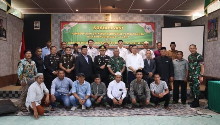 TNI Bentuk Batalyon Teritorial Pembangunan di Aceh Tenggara