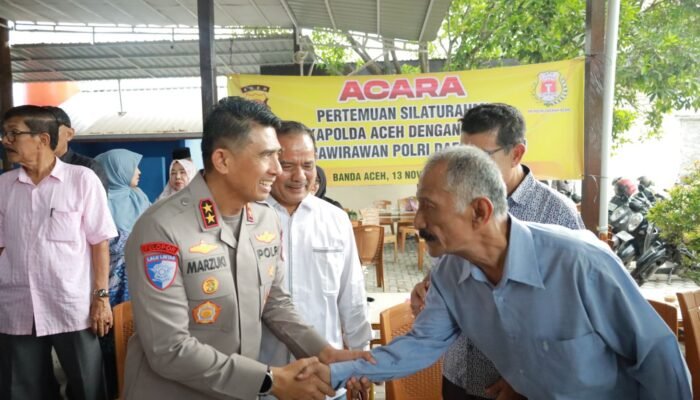 Kapolda Aceh: HP Saya Aktif 24 Jam untuk Purnawirawan