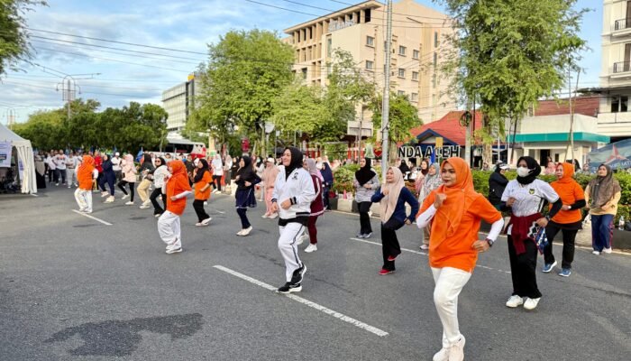 Gandeng Warga di Car Free Day, Ketua YJI Aceh Serukan Gerakan Jantung Sehat dan PHBS