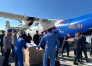 Mabes Polri Kirim 2,5 Ton Logistik Untuk Korban Banjir Aceh