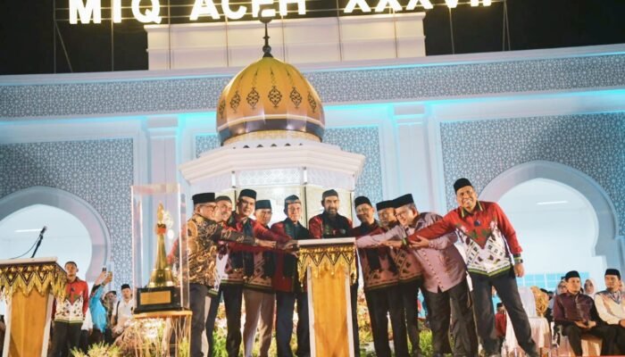 Mualem Buka MTQ ke-37 Tingkat Provinsi Aceh di Pidie Jaya