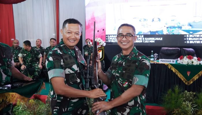 Pangdam IM Mayjen TNI Joko Hadi Susilo: Prajurit Harus Jadi Kebanggaan Rakyat dan Penjaga Perdamaian Aceh